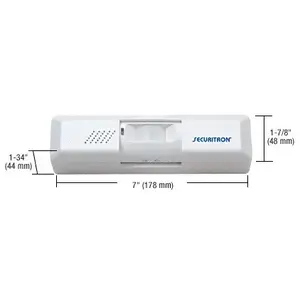 Securitron XMS1224 White Exit Motion Sensor 12 or 24 VDC