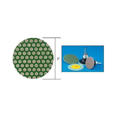 2" 60 Grit Roloc Disc - Green 2" 60 Grit Roloc Disc - Green