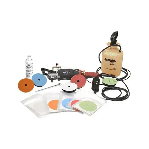 Trizact Professional Scratch Removal System for Flat Glass Silver Metallic