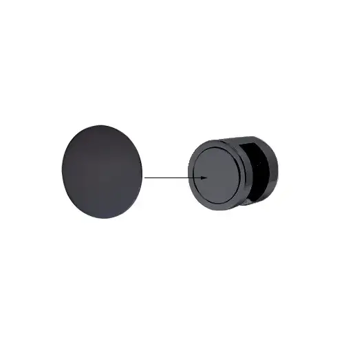 Matte Black Cover Disk for Edge Grips Matte Black Cover Disk for Edge Grips
