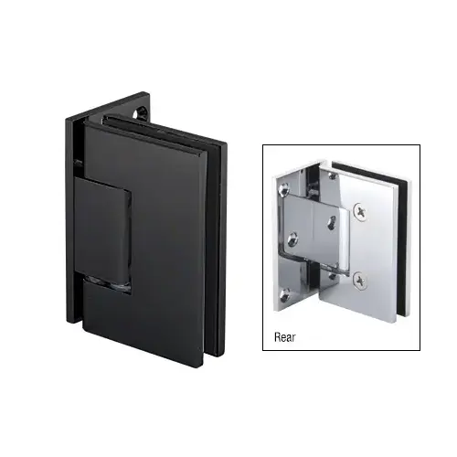 Matte Black Melbourne Wall Mount Offset Back Plate Hinge Matte Black Melbourne Wall Mount Offset Back Plate Hinge