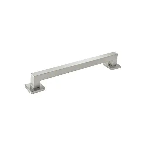 CRL Brushed Stainless Mitered 18" Square Grab Bar