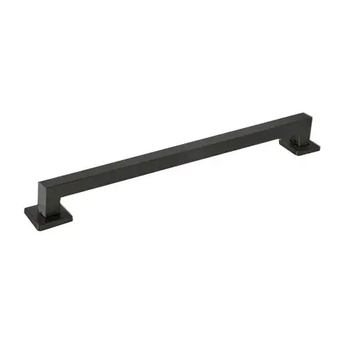CRL Matte Black Mitered 24" Square Grab Bar CRL Matte Black Mitered 24" Square Grab Bar