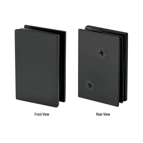 Matte Black Cambridge Series Sliding Door 90 Degree Accessory Kit