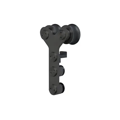 Matte Black Laguna Anti-Lift Double Rollers Matte Black Laguna Anti-Lift Double Rollers