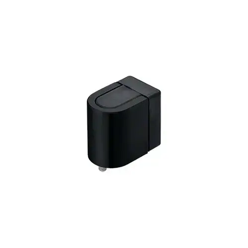 Matte Black Auxiliary Wall/Floor Mount Door Stop