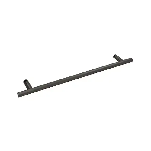 CRL Matte Black 18" Ladder Style Towel Bar