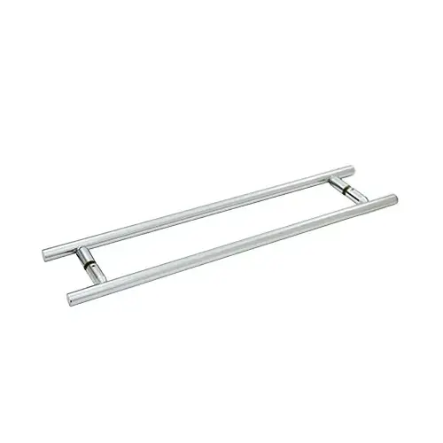 CRL Chrome 18" Back-to-Back Ladder Style Towel Bar
