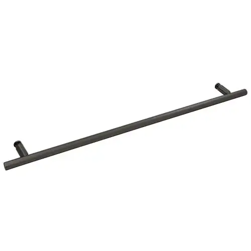 CRL Matte Black 24" Ladder Style Towel Bar