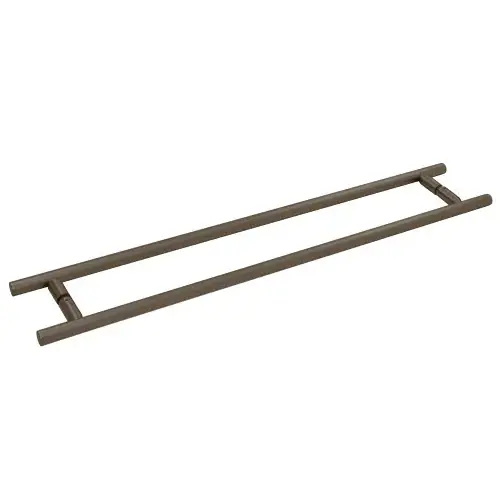 Oil Rubbed Bronze 24" Back-to-Back Ladder Style Towel Bar