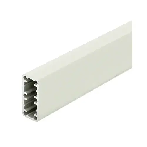 Sky White Trimline 2-3/8" x 1-1/8" Aluminum Post Sky White Trimline 2-3/8" x 1-1/8" Aluminum Post