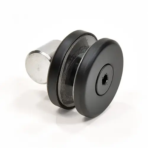 Matte Black Replacement Fixed Panel Fitting for Crescent Series Sliding System Matte Black Replacement Fixed Panel Fitting for Crescent Series Sliding System