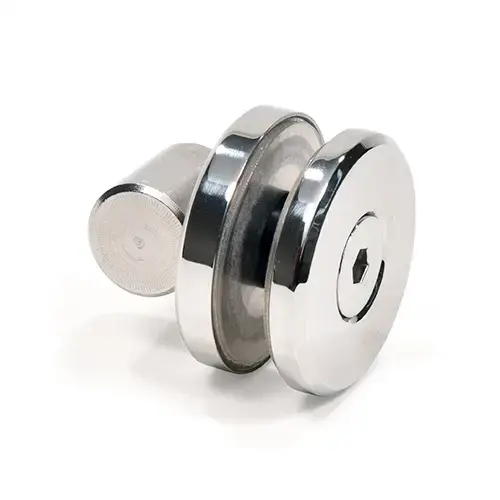 Polished Stainless Replacement Fixed Panel Fitting