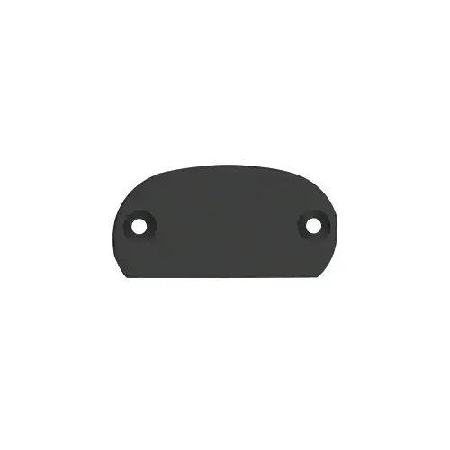 Matte Black 320X Series Decorative End Cap Matte Black 320X Series Decorative End Cap
