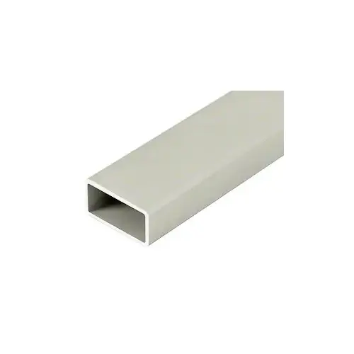 Agate Gray 1100 Series 1"x2" Aluminum Hand Rail 252" Length Agate Gray 1100 Series 1"x2" Aluminum Hand Rail 252" Length