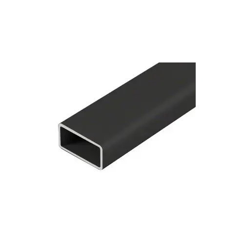 Matte Black 1100 Series 1"x2" Aluminum Hand Rail 241" Length Matte Black 1100 Series 1"x2" Aluminum Hand Rail 241" Length