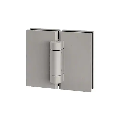 CLEAR SPACE Brushed Nickel Replacement 180 degree Glass-to-Glass Hinge CLEAR SPACE Brushed Nickel Replacement 180 degree Glass-to-Glass Hinge
