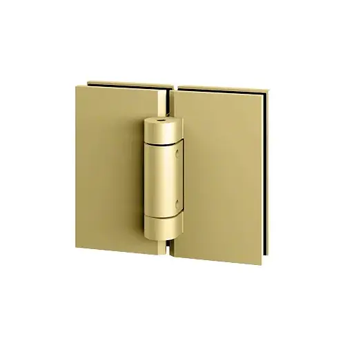 CLEAR SPACE Polished Brass Replacement 180 degree Glass-to-Glass Hinge CLEAR SPACE Polished Brass Replacement 180 degree Glass-to-Glass Hinge