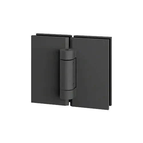 CLEAR SPACE Matte Black Replacement 180 degree Glass-to-Glass Hinge CLEAR SPACE Matte Black Replacement 180 degree Glass-to-Glass Hinge