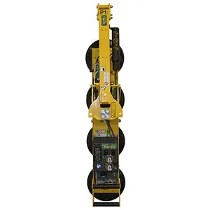 CRL P11104DC3 Wood's Powr-Grip Single Channel DC Vacuum Lifting Frame with Intelli-Grip Technology for Flat Material