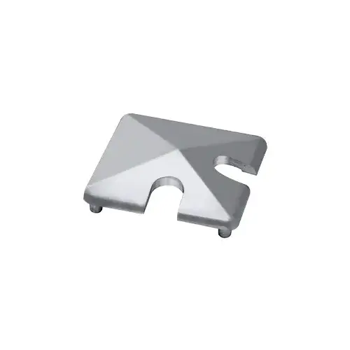 Silver Metallic 1100 Series Post Top Cap for 90 Degree Posts