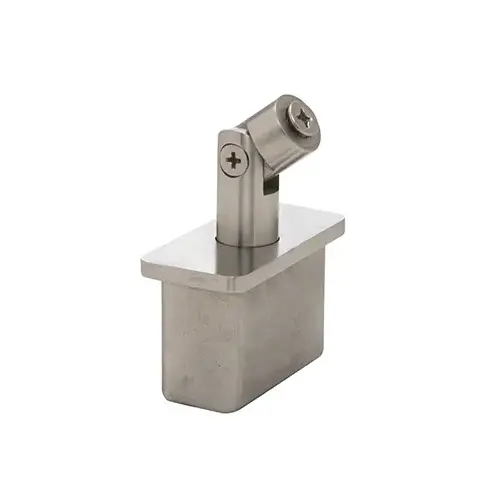 316 Brushed Stainless 1" x 2" Vertically Adjustable Post Cap for Saddles 316 Brushed Stainless 1" x 2" Vertically Adjustable Post Cap for Saddles