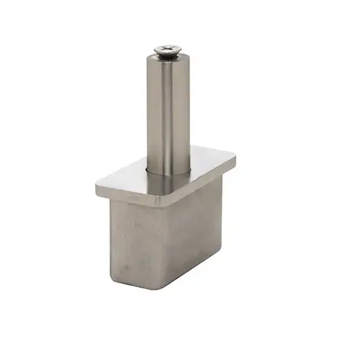 316 Brushed Stainless 1" x 2" Round Post Vertically Adjustable Post Cap for Saddles 316 Brushed Stainless 1" x 2" Round Post Vertically Adjustable Post Cap for Saddles