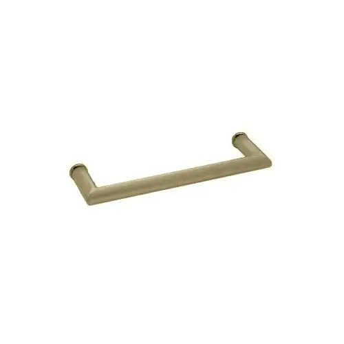 Brushed Bronze 18" MT Series Round Tubing Mitered Corner Single-Sided Towel Bar Brushed Bronze 18" MT Series Round Tubing Mitered Corner Single-Sided Towel Bar