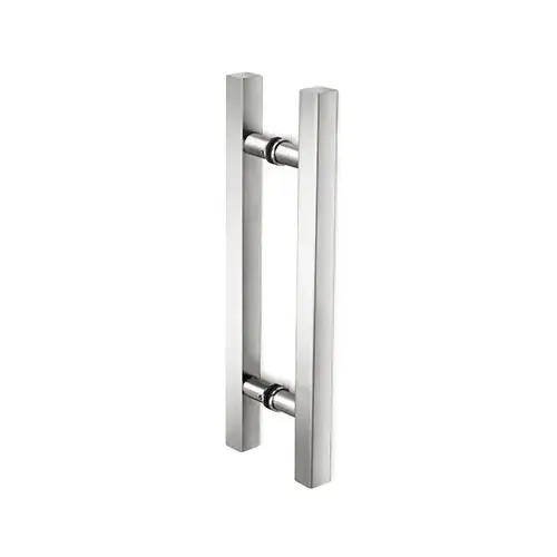 Square Ladder Pull 8" Back-to-Back Polished Chrome Square Ladder Pull 8" Back-to-Back Polished Chrome