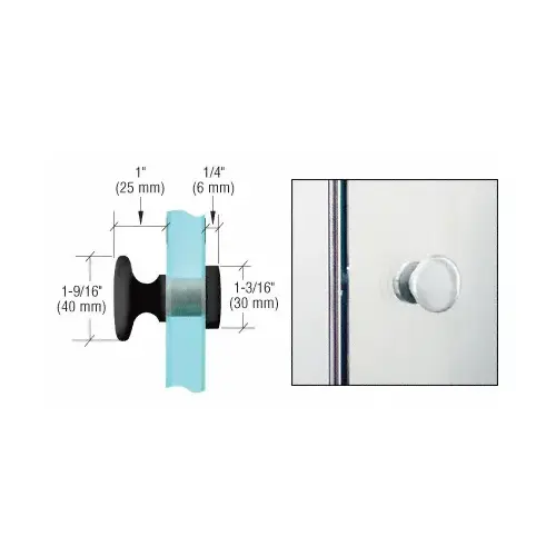 Matte Black Traditional Style Single-Sided Door Knob Matte Black Traditional Style Single-Sided Door Knob