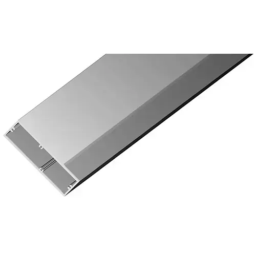 Clear Anodized 2" x 12" Rectangular Tube - 240" Length Clear Anodized 2" x 12" Rectangular Tube - 240" Length