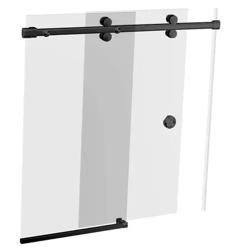 Bristol Series Slider 180 Degree Matte Black Bristol Series Slider 180 Degree Matte Black