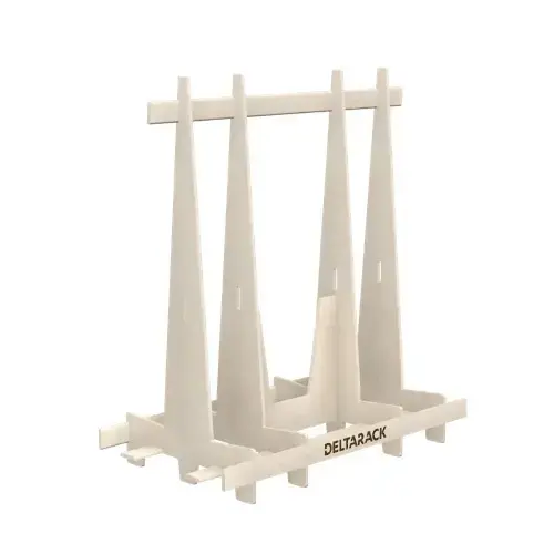 Deltarack Glass Transport Rack - Wooden