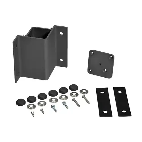 Matte Black Inside 90 Degree Fascia Mount Bracket Matte Black Inside 90 Degree Fascia Mount Bracket