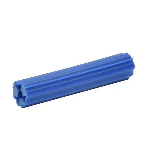 1-1/2" Length Blue Plastic Screw Anchors - 5/16" Hole 1-1/2" Length Blue Plastic Screw Anchors - 5/16" Hole