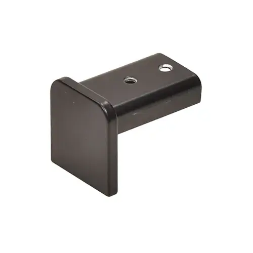 Matte Black 11 Gauge End Cap for 3/4" Cap Rail Matte Black 11 Gauge End Cap for 3/4" Cap Rail