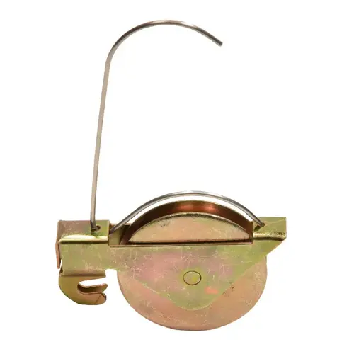 1-3/8" Steel Ball Bearing Center Groove Sliding Screen Door Spring Tension Roller