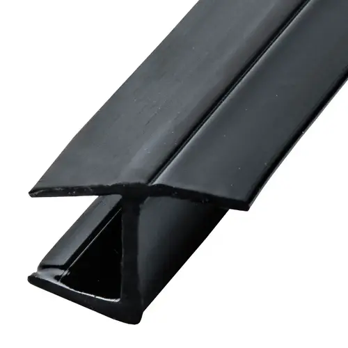 'Y' Jamb Seal with Soft Leg for 1/2" Glass - 12" Stock Length Black - pack of 50 'Y' Jamb Seal with Soft Leg for 1/2" Glass - 12" Stock Length Black - pack of 50