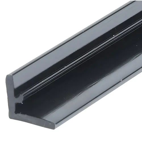 Replacement Black Plastic L-Shaped Vinyl - 95" Stock Length Replacement Black Plastic L-Shaped Vinyl - 95" Stock Length