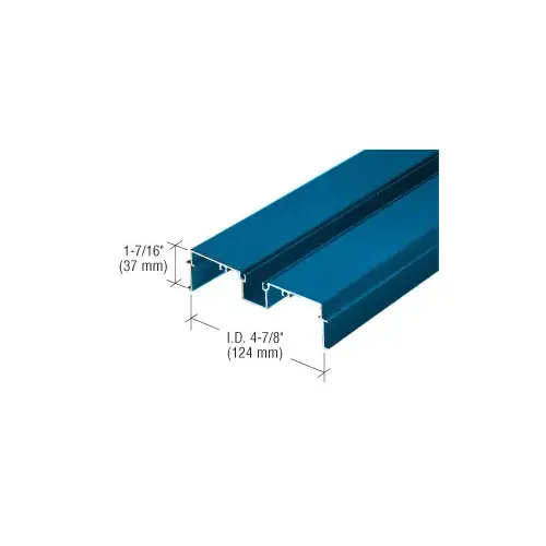 487 Powder Coated OfficeFront Deep Pocket Wall Jamb/Head - 24'-2" 487 Powder Coated OfficeFront Deep Pocket Wall Jamb/Head - 24'-2"