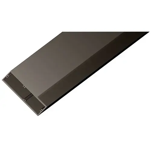 Dark Bronze 2" x 12" Rectangular Tube - Custom Length Dark Bronze 2" x 12" Rectangular Tube - Custom Length