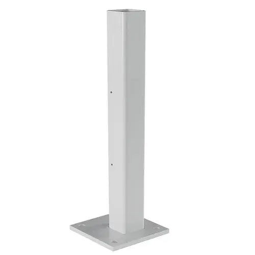 30" Sky White Cielo Corner Stanchion 1" Plate 30" Sky White Cielo Corner Stanchion 1" Plate