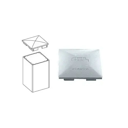 CRL PC4M Mill Standard 4" x 4" Post Cap Buy Now