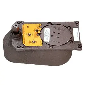 Rixson 27105SH0RHB0DY 27 Series Right Hand 3/4" Offset 105 degree Selective Hold Open Floor Mounted Closer Body Only