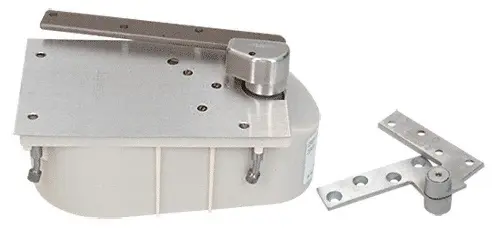 Rixson Satin Chrome 27 Series Left Hand 3/4 Offset 90 degree Selective Hold Open Floor Mounted Closer - Complete Package 2790SH0LHSC Rixson Satin Chrome 27 Series Left Hand 3/4 Offset 90 degree Selective Hold Open Floor Mounted Closer - Complete Package 2790SH0LHSC