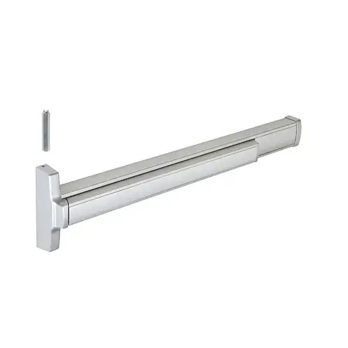 Concealed Vertical Rod Panic Exit Device 36" Door Width With Impact Kit 36" Door Width Left Hand Reverse Bevel Type Aluminum Finish Concealed Vertical Rod Panic Exit Device 36" Door Width With Impact Kit 36" Door Width Left Hand Reverse Bevel Type Aluminum Finish