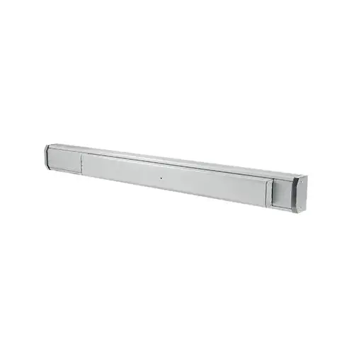 Push Pad Concealed Vertical Rod Panic Exit Device Right Hand Reverse Bevel Type Satin Aluminum Finish