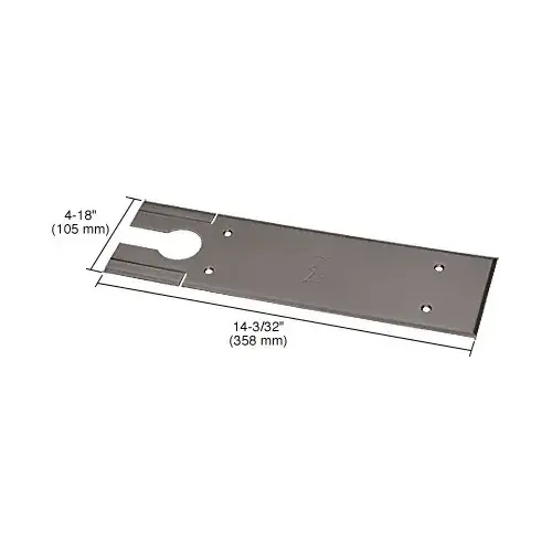 kaba  Dark Bronze BTS80 Series Cover Plate