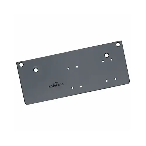 Black Drop Plate for Parallel Arm Mounting 4040 Series Surface Mounted Closers