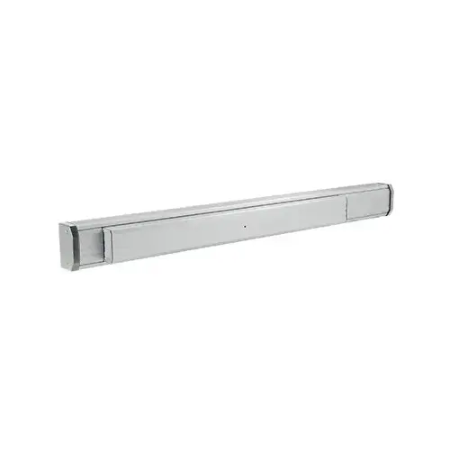 Push Pad Concealed Vertical Rod Panic Exit Device Left Hand Reverse Bevel Type Satin Aluminum Finish